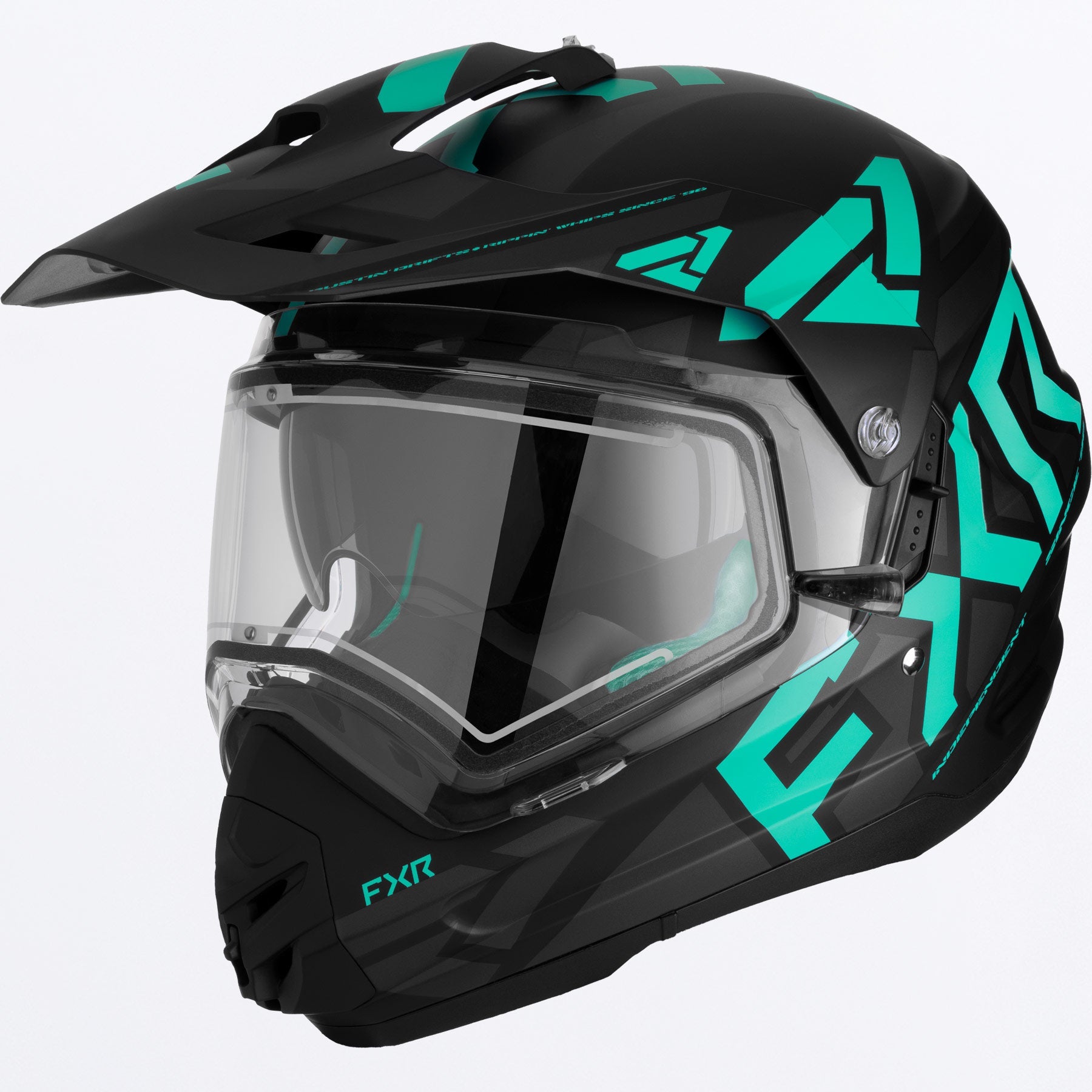 FXR Torque X Team Helmet w/ E Shield & Sun Shade – SkiDoo Outlet