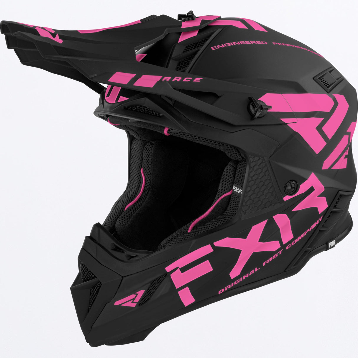 FXR Helium Race Div Helmet w/ Quick-Release Buckle