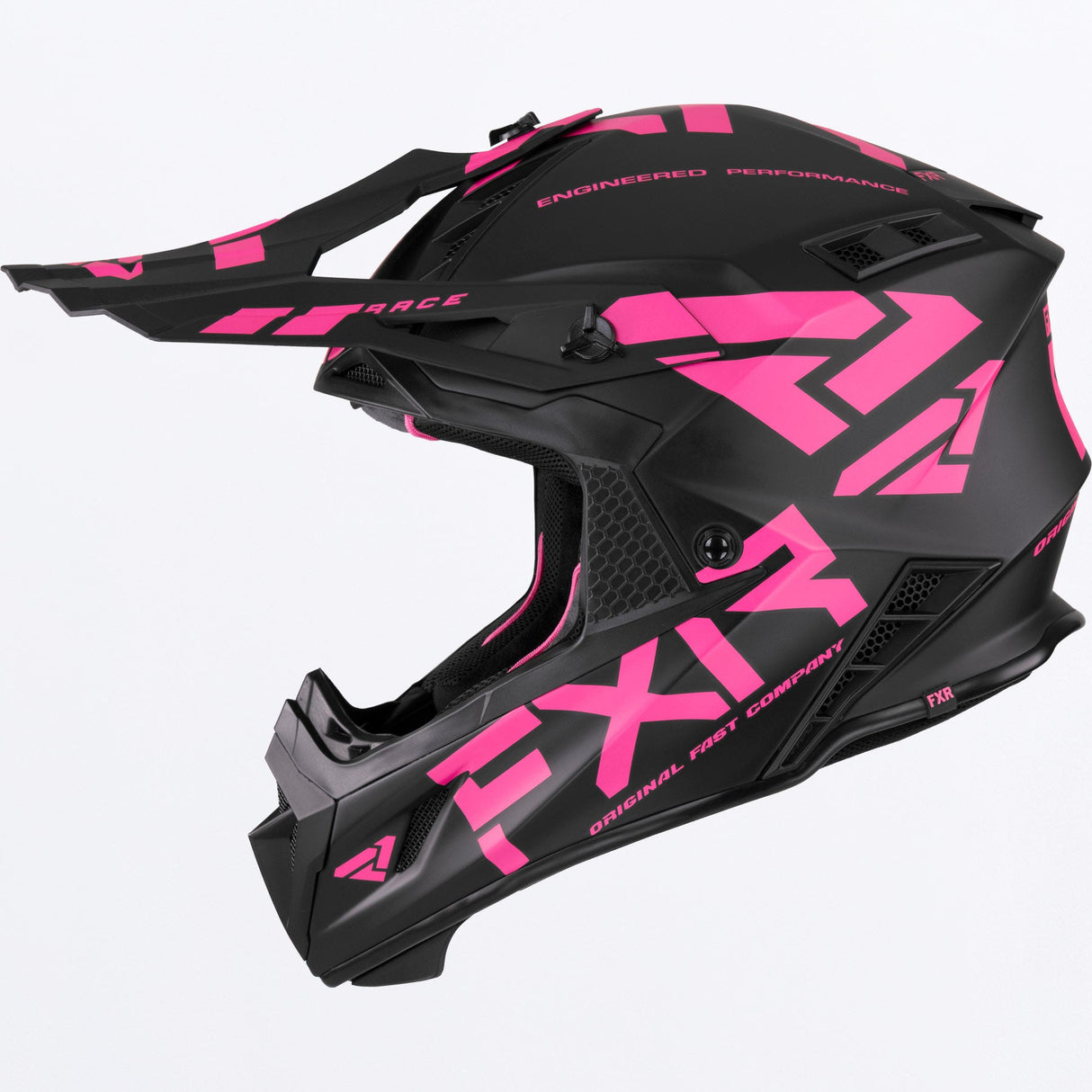 FXR Helium Race Div Helmet w/ Quick-Release Buckle