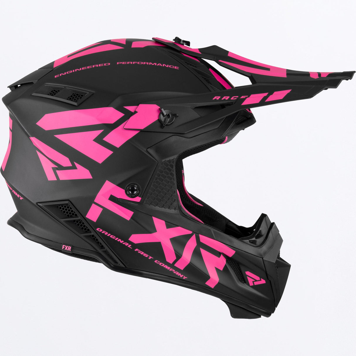 FXR Helium Race Div Helmet w/ Quick-Release Buckle