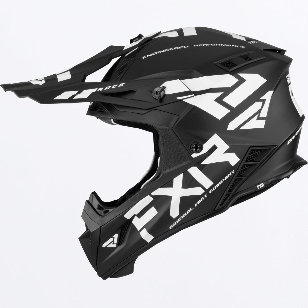 FXR Helium Race Div Helmet w/ Quick-Release Buckle