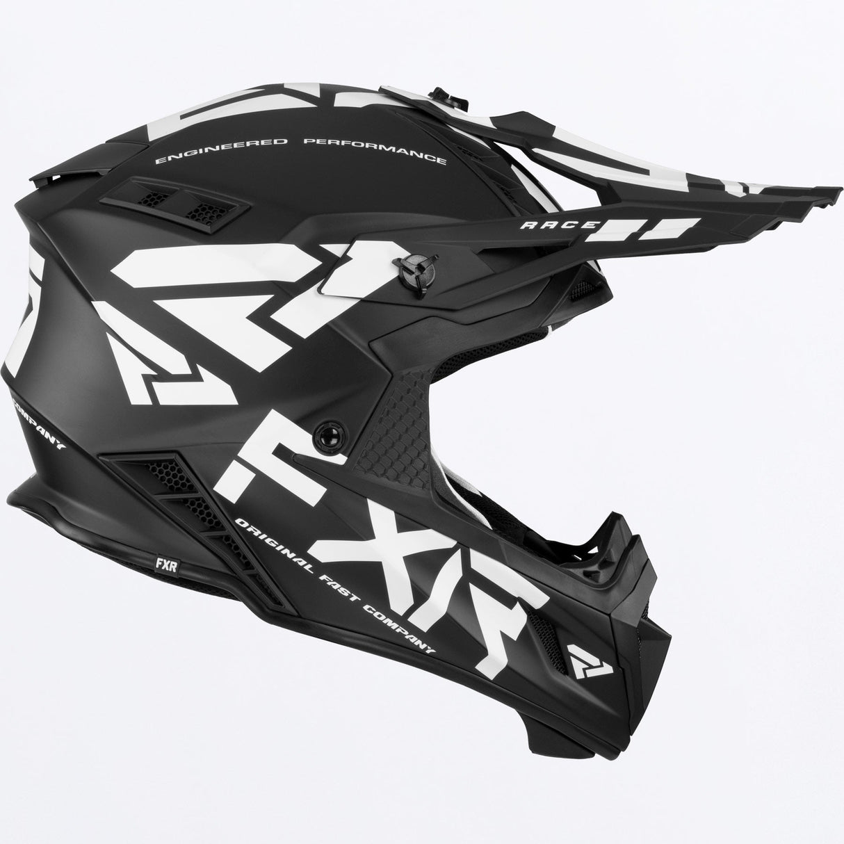 FXR Helium Race Div Helmet w/ Quick-Release Buckle