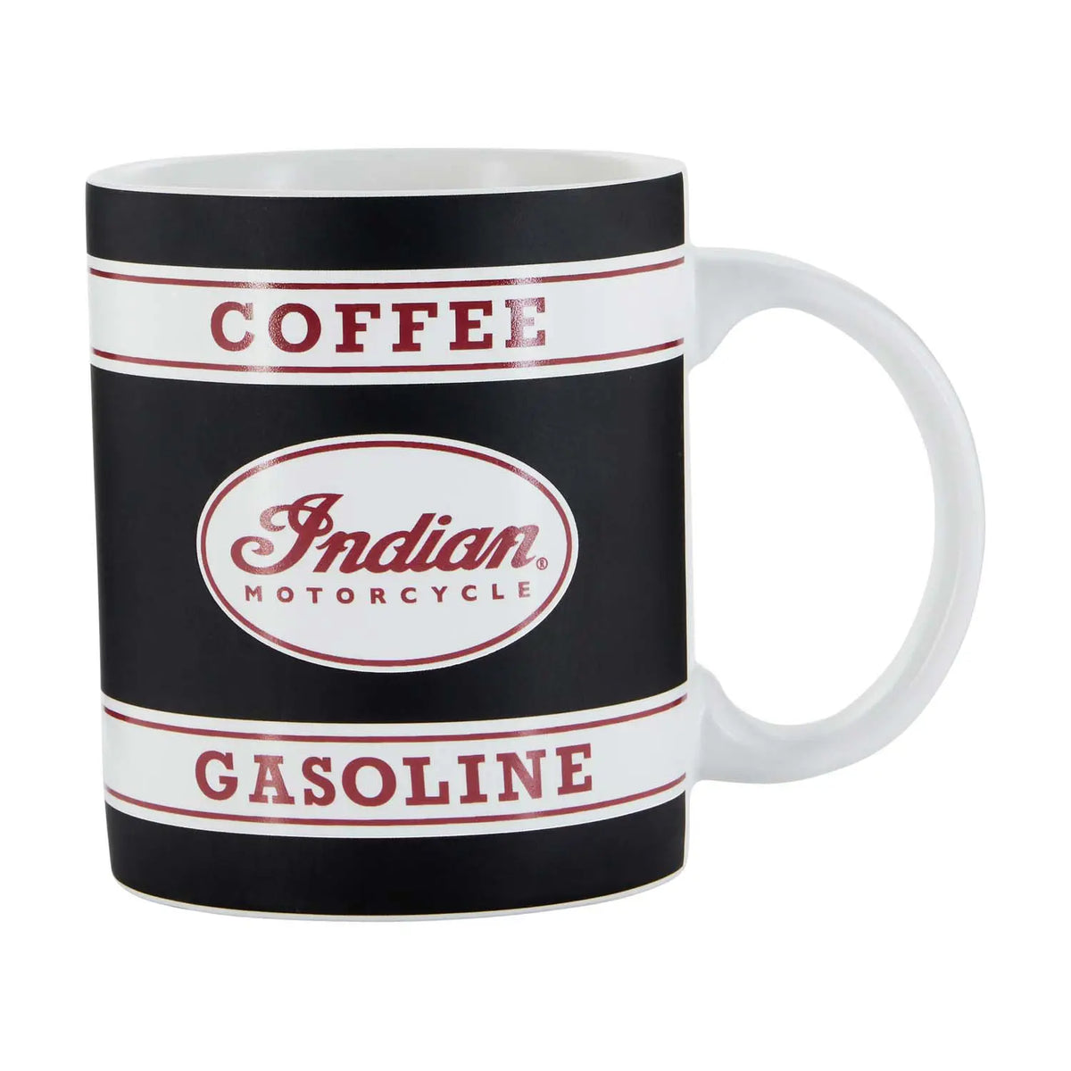 Indian Motorcycle Fueled By Coffee Mug