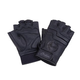 Indian Motorcycle Men's Leather Fingerless Denton Glove