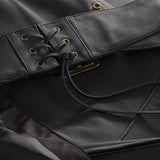 Indian Motorcycle Women's Traditional Leather Chaps, Black