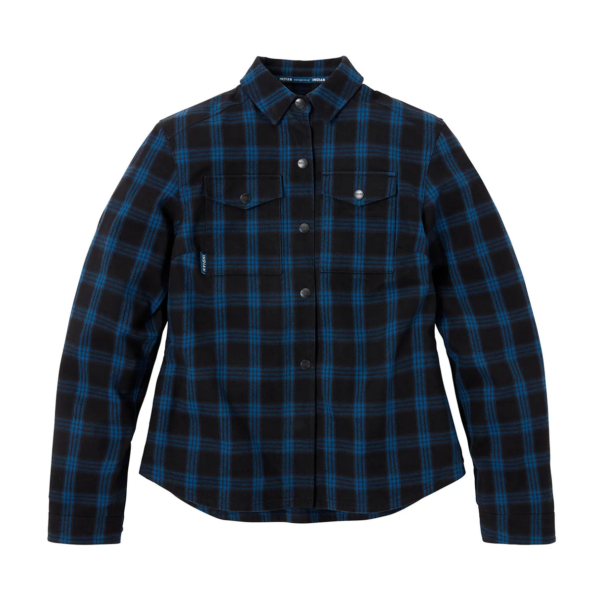Indian Motorcycle Women's Canyon Plaid Overshirt