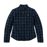 Indian Motorcycle Women's Canyon Plaid Overshirt