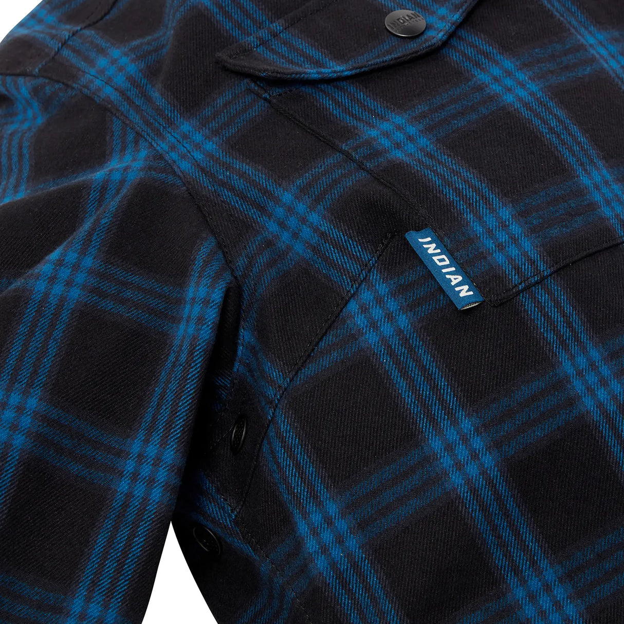 Indian Motorcycle Women's Canyon Plaid Overshirt