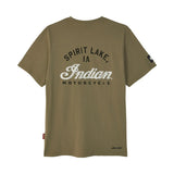 Indian Motorcycle Men's Spirit Lake IA Pocket T-Shirt