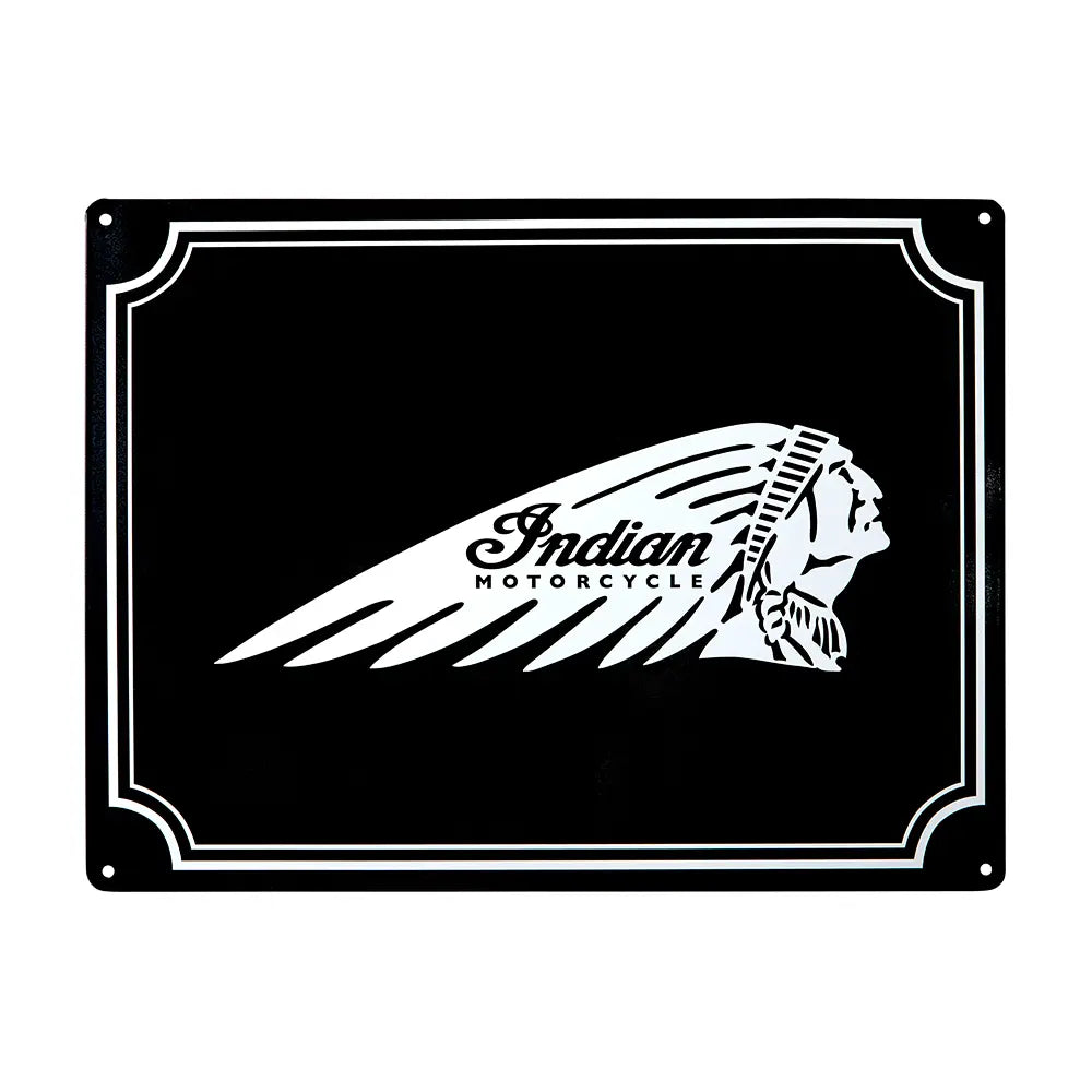 Indian Motorcycle IMC Headdress Sign