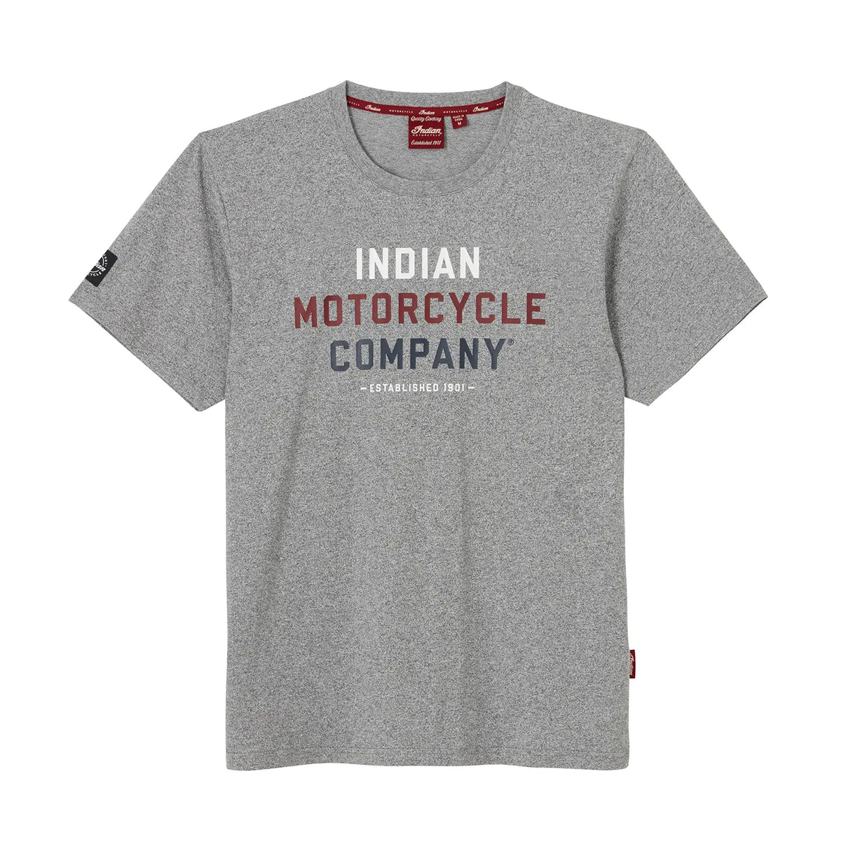 Indian Motorcycle Men's Tri Color Logo T-Shirt
