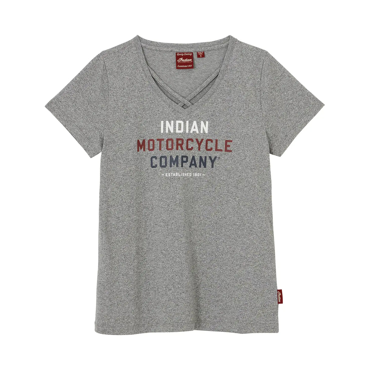 Indian Motorcycle Women's Tri Color Logo T-Shirt