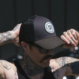 Indian Motorcycle 01 Patch Trucker Cap