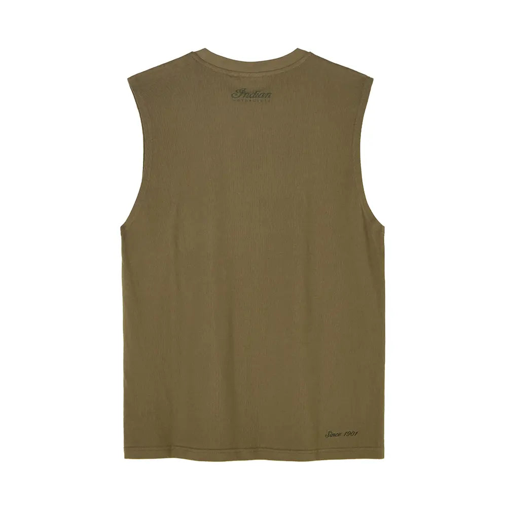 Indian Motorcycle Men's Headdress Print Tank