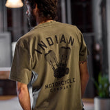 Indian Motorcycle Men's Engine Graphic T-shirt