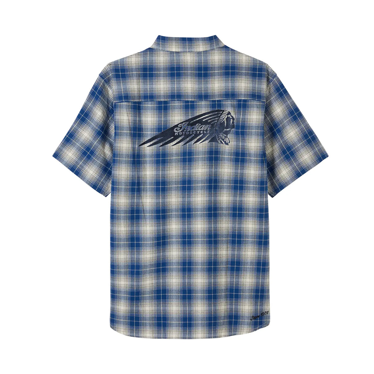 Indian Motorcycle Men's Pasadena Plaid SS Shirt