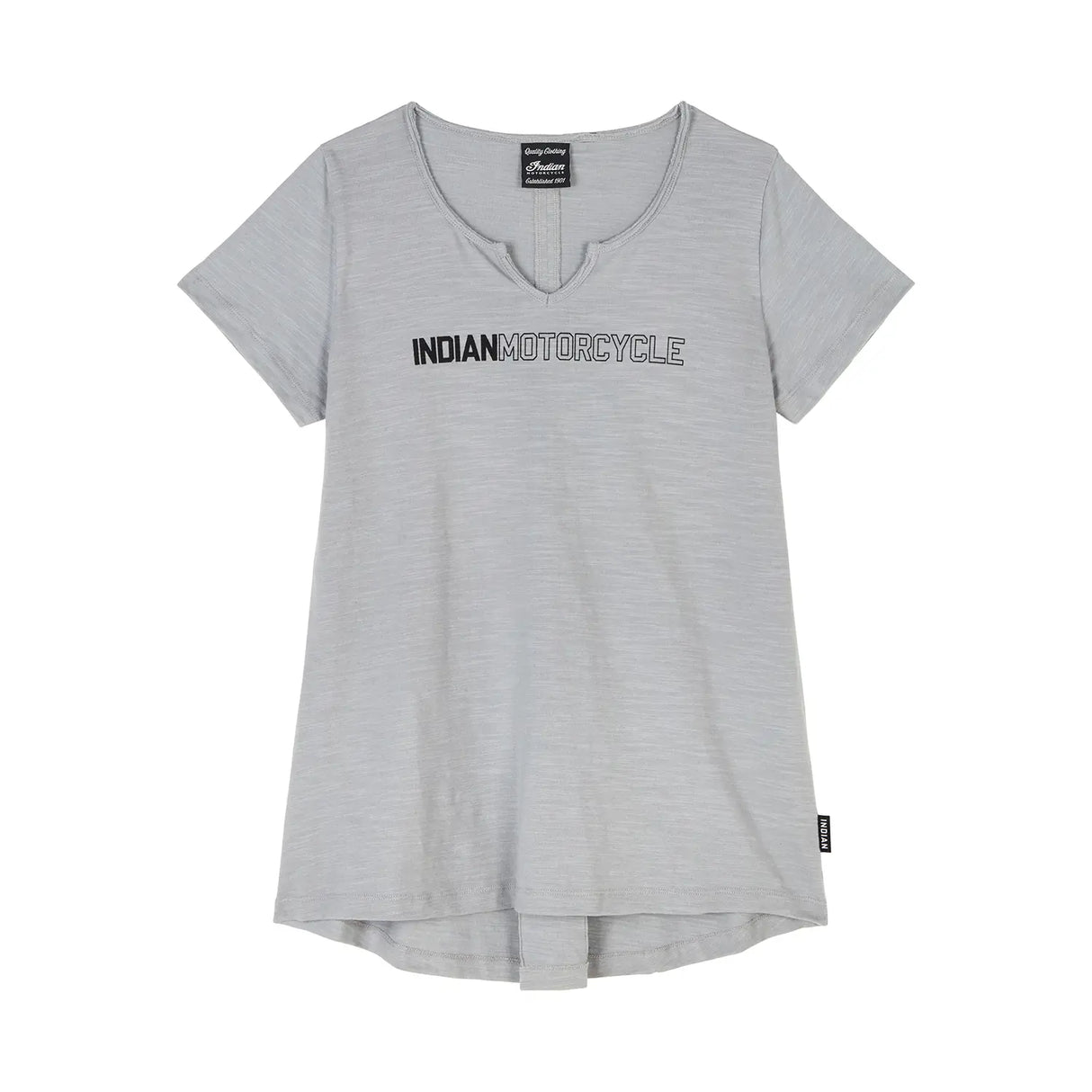 Indian Motorcycle Women's Logo Back Pleat T-shirt