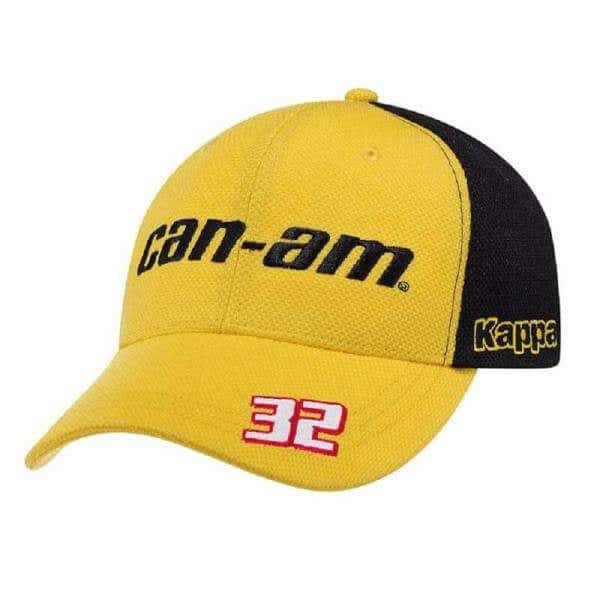 Jeffrey Earnhardht Can-Am Gofas Racing Team Cap - Yellow