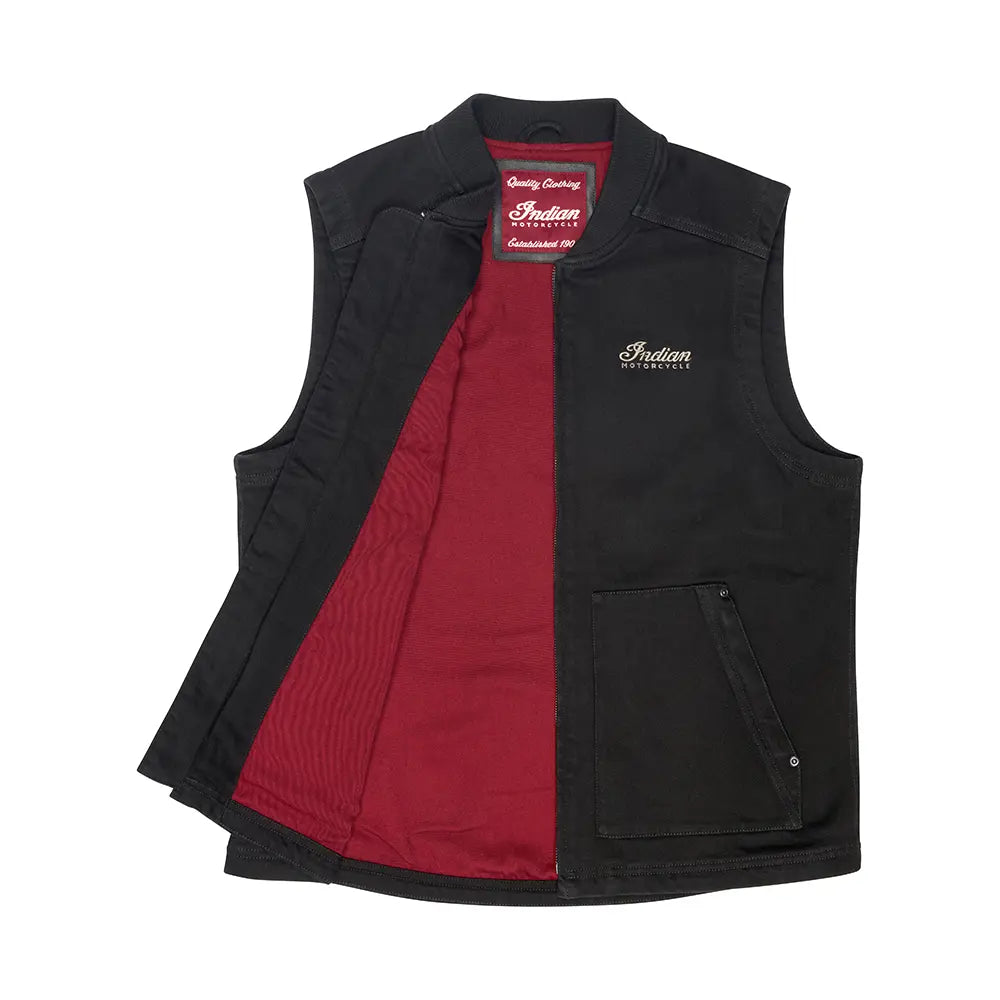 Indian Motorcycle Men's Callan Denim Vest