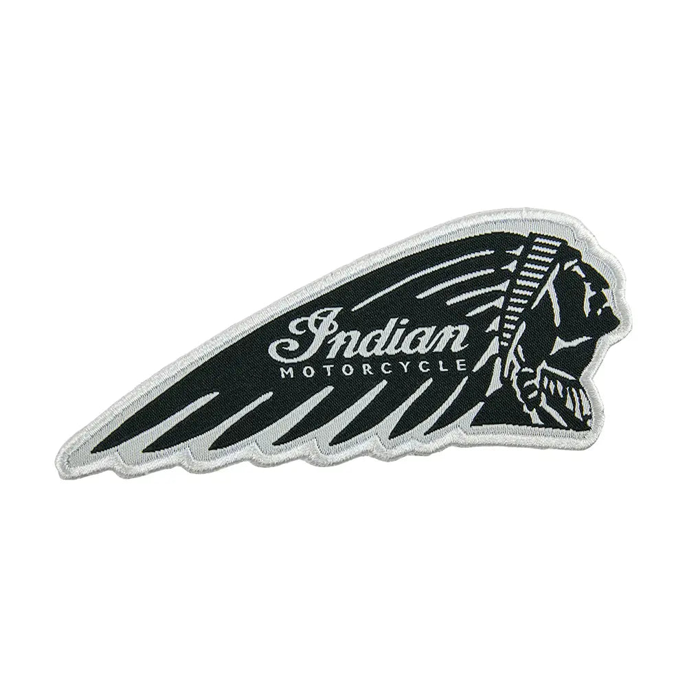 Indian Motorcycle Headdress Logo Patch