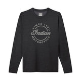 Indian Motorcycle Men's Performance Script Icon Long Sleeve T-Shirt