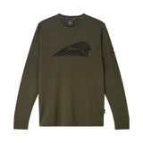 Indian Motorcycle Men's Headdress Print Long Sleeve T-Shirt