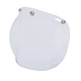 Indian Motorcycle CLEAR Open Face Retro Helmet Bubble Visor