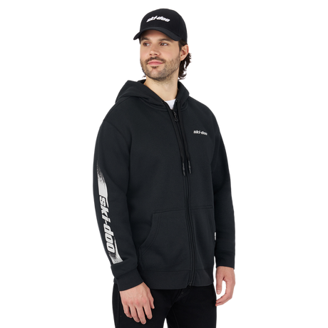 Ski-Doo Men's Signature Zip-Up Hoodie