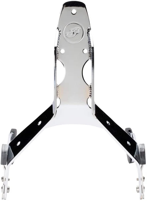 Indian Motorcycle Steel 12 in. Quick Release Passenger Backrest - Chrome