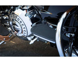 Indian Motorcycle Passenger Floorboards with Pads in Chrome - Pair