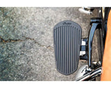 Indian Motorcycle Passenger Floorboards with Pads in Chrome - Pair
