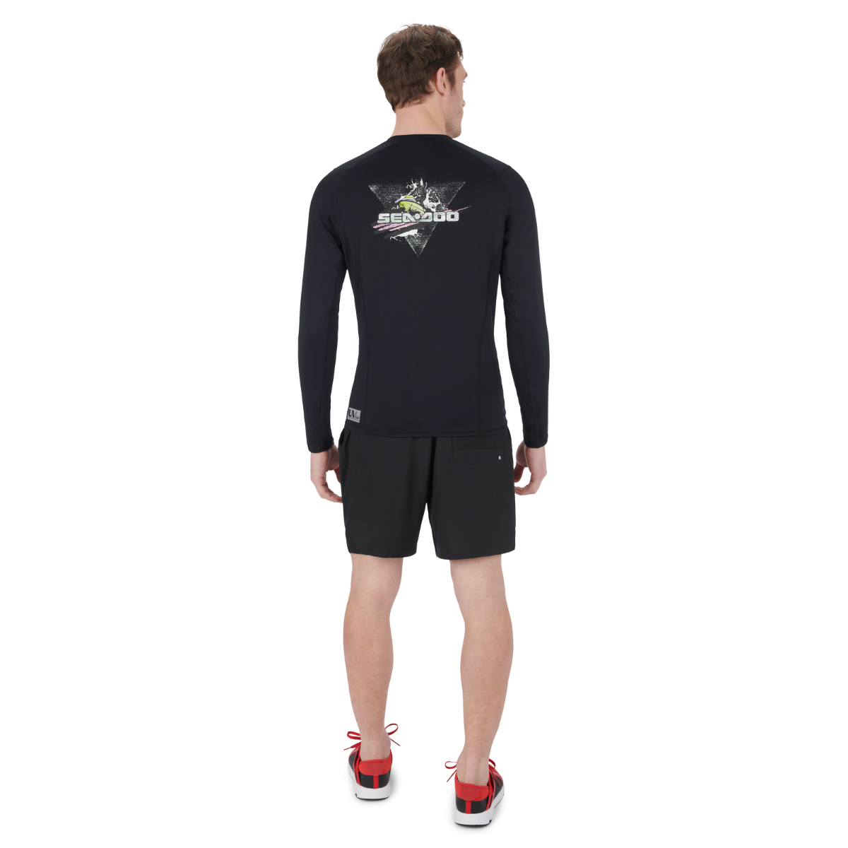 Sea-Doo Men's Printed Long Sleeve Rashguard Performance