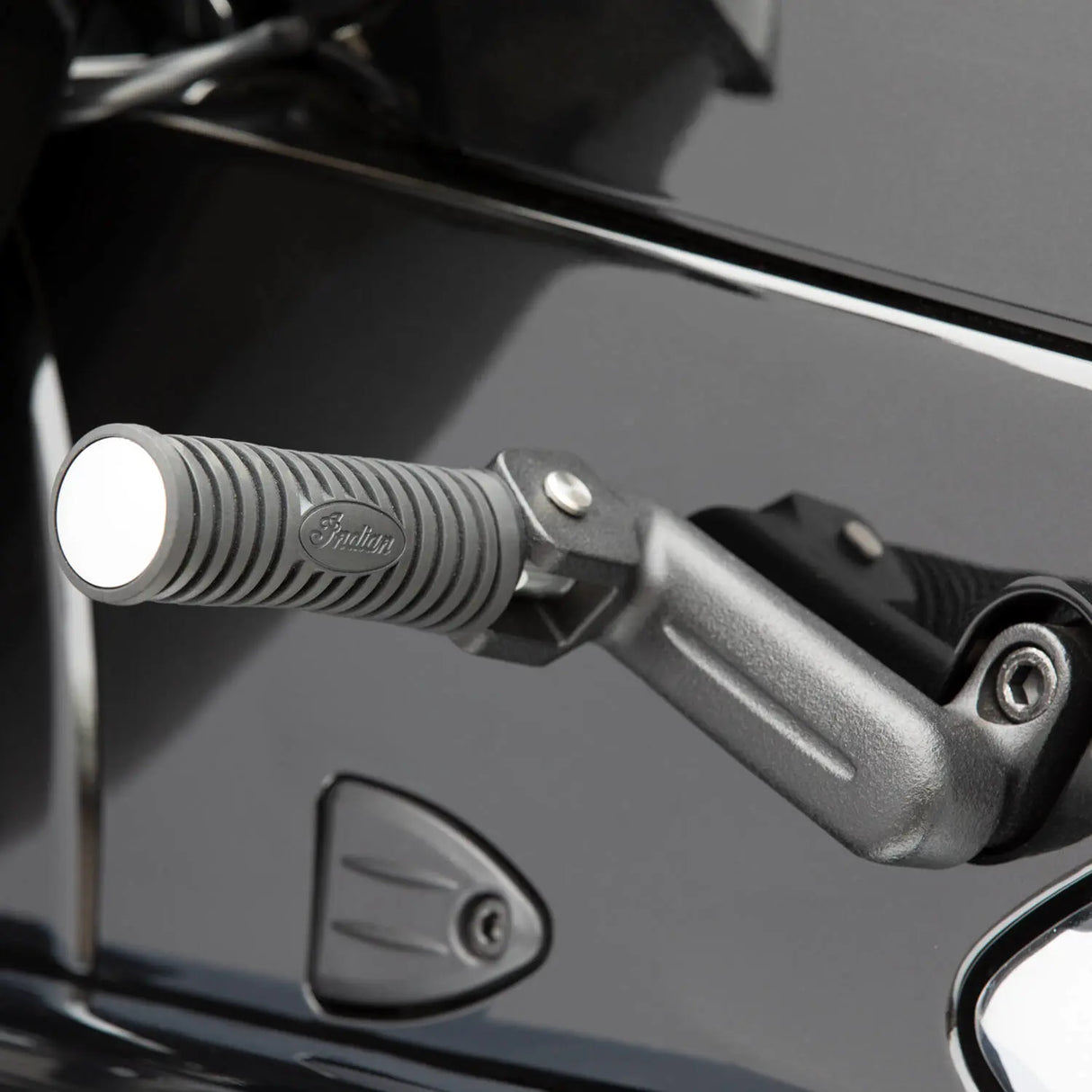 Indian Motorcycle Passenger Pegs in Matte Black - Pair