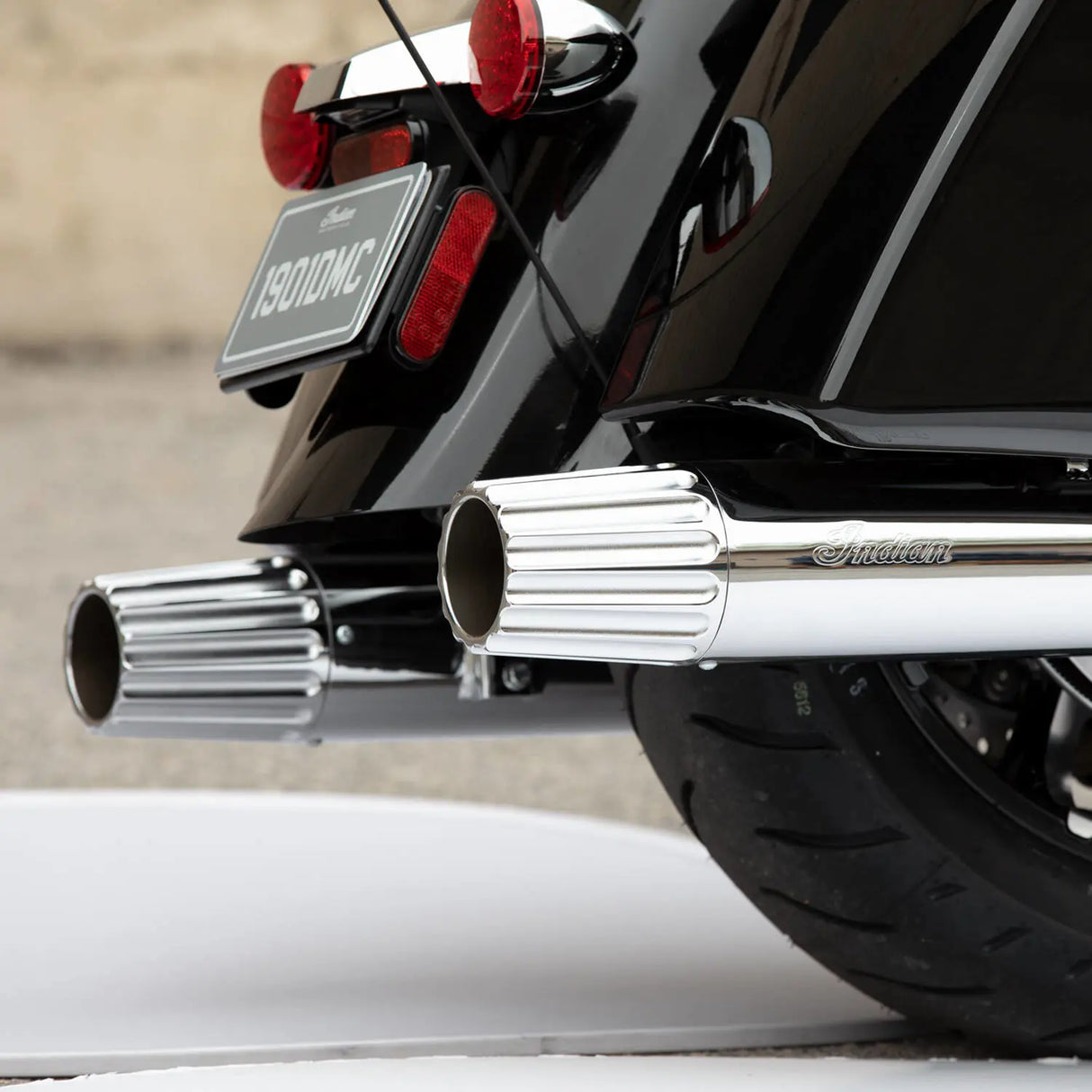 Indian Motorcycle Grooved Exhaust Tips