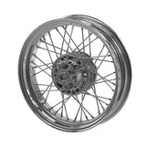 Indian Motorcycle Steel 16 in. Laced FRONT Wheel - Chrome