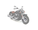 Indian Motorcycle Steel 16 in. Laced FRONT Wheel - Chrome