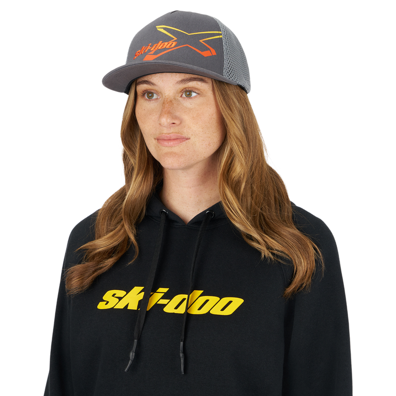 Ski-Doo X-Team Gradiant Fitted Flat Cap