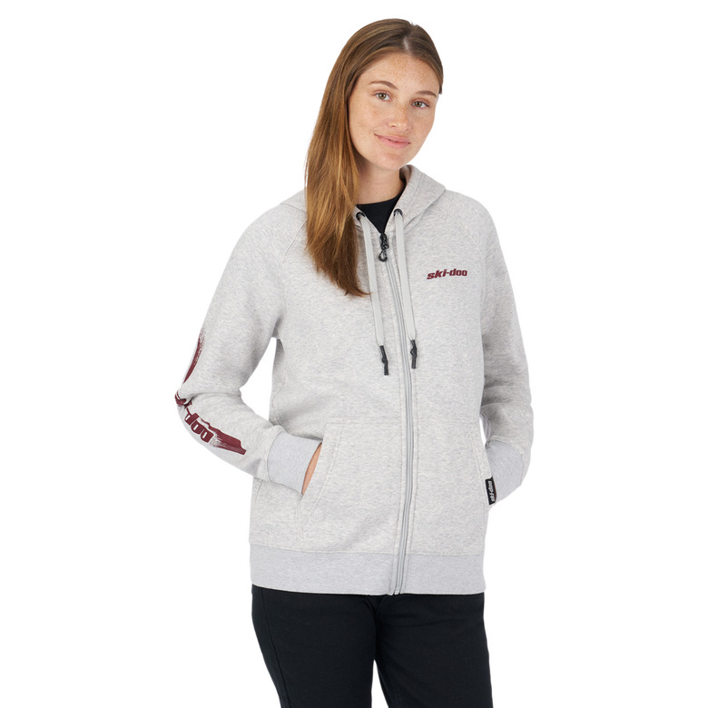 Ski-Doo Women's Signature Zip-Up Hoodie