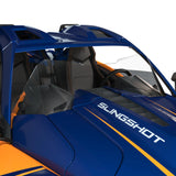 Polaris Slingshot Ripper Series Wind Deflector - Tall Clear