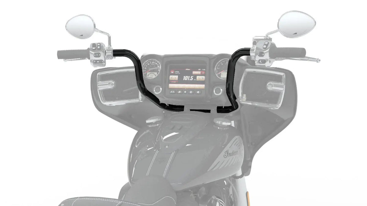 Indian Motorcycle Mid Rise Handlebar for 2018 & Newer Roadmaster & Chieftain - Black