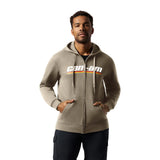 Can-Am Men's Emblem Zip-Up Hoodie