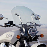 Indian Motorcycle Polycarbonate 19 in. Quick Release Windshield, Chrome