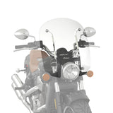 Indian Motorcycle Polycarbonate 19 in. Quick Release Windshield, Chrome