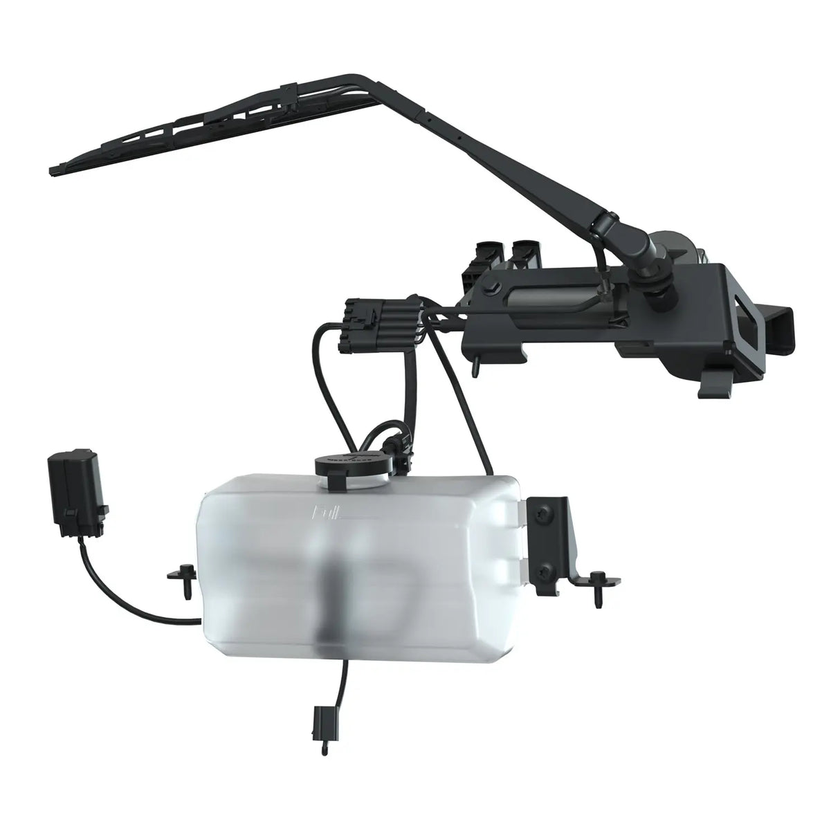 Polaris Front Windshield Wiper & Washer Kit for Glass Windshields