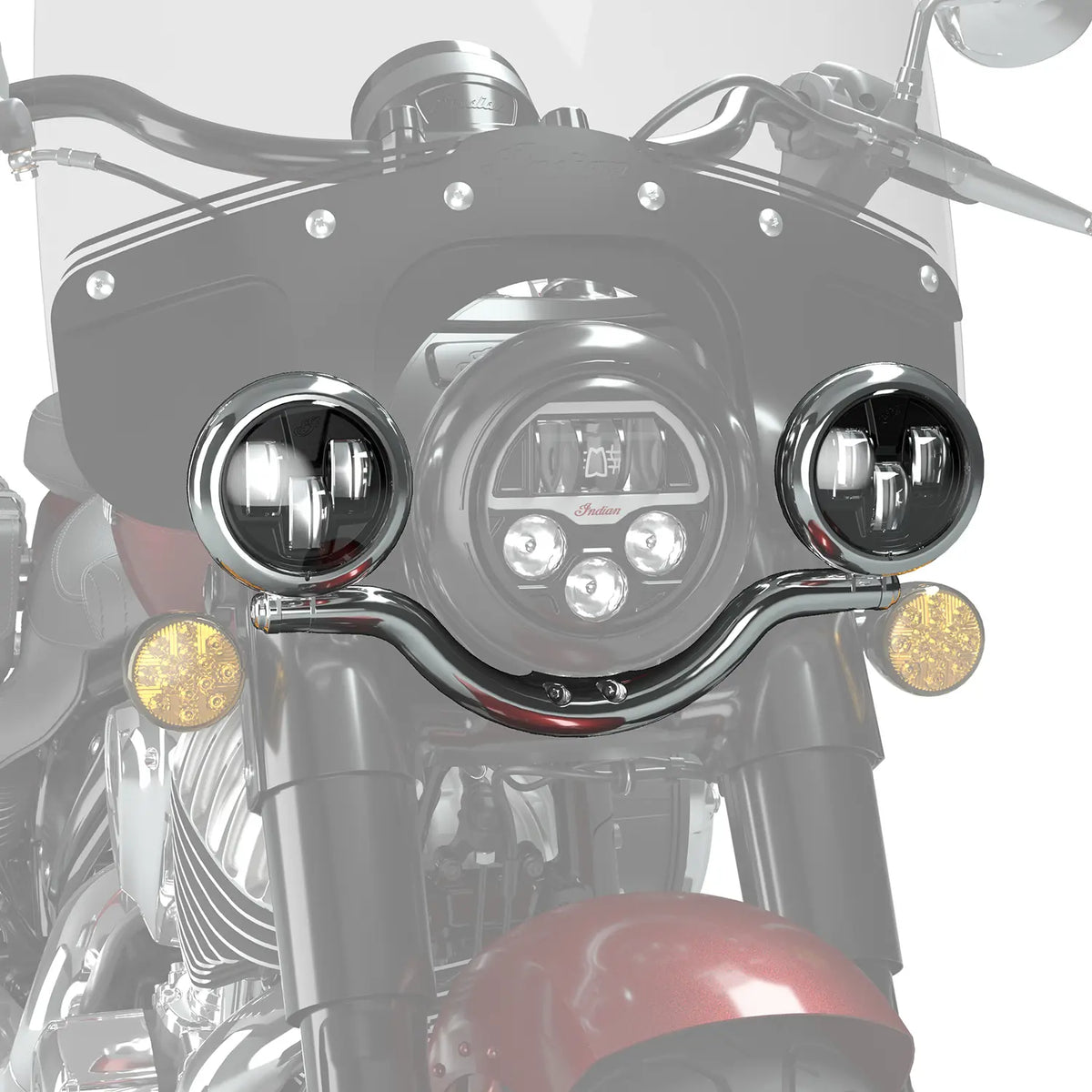 Indian Motorcycle Pathfinder S Driving Light Mount ONLY - for Chief
