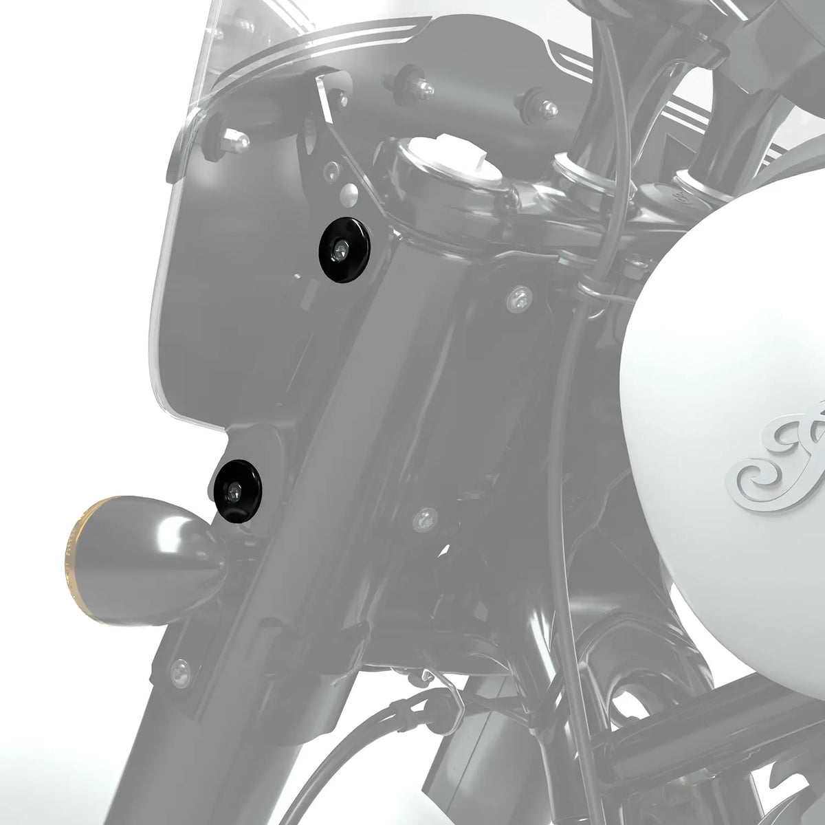 Indian Motorcycle Windshield Mount Kit for 2022 - 2024 Chief