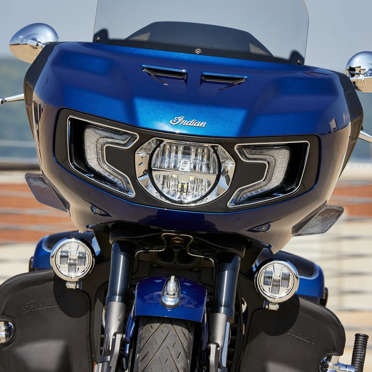 Indian Motorcycle Pathfinder S LED Driving Lights Mount ONLY - for Pursuit & Challenger
