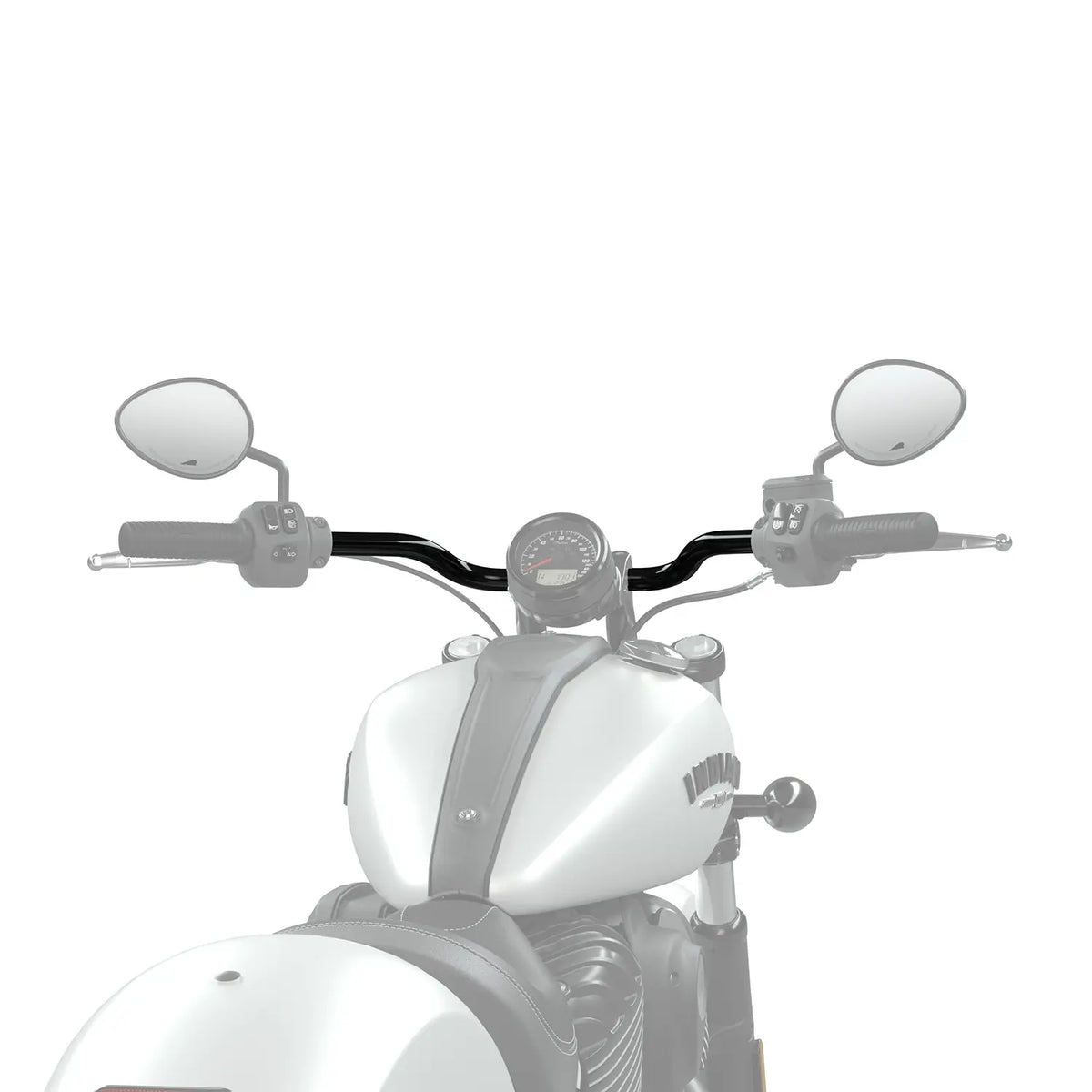Indian Motorcycle Reduced Reach Handlebar for Chief - Black