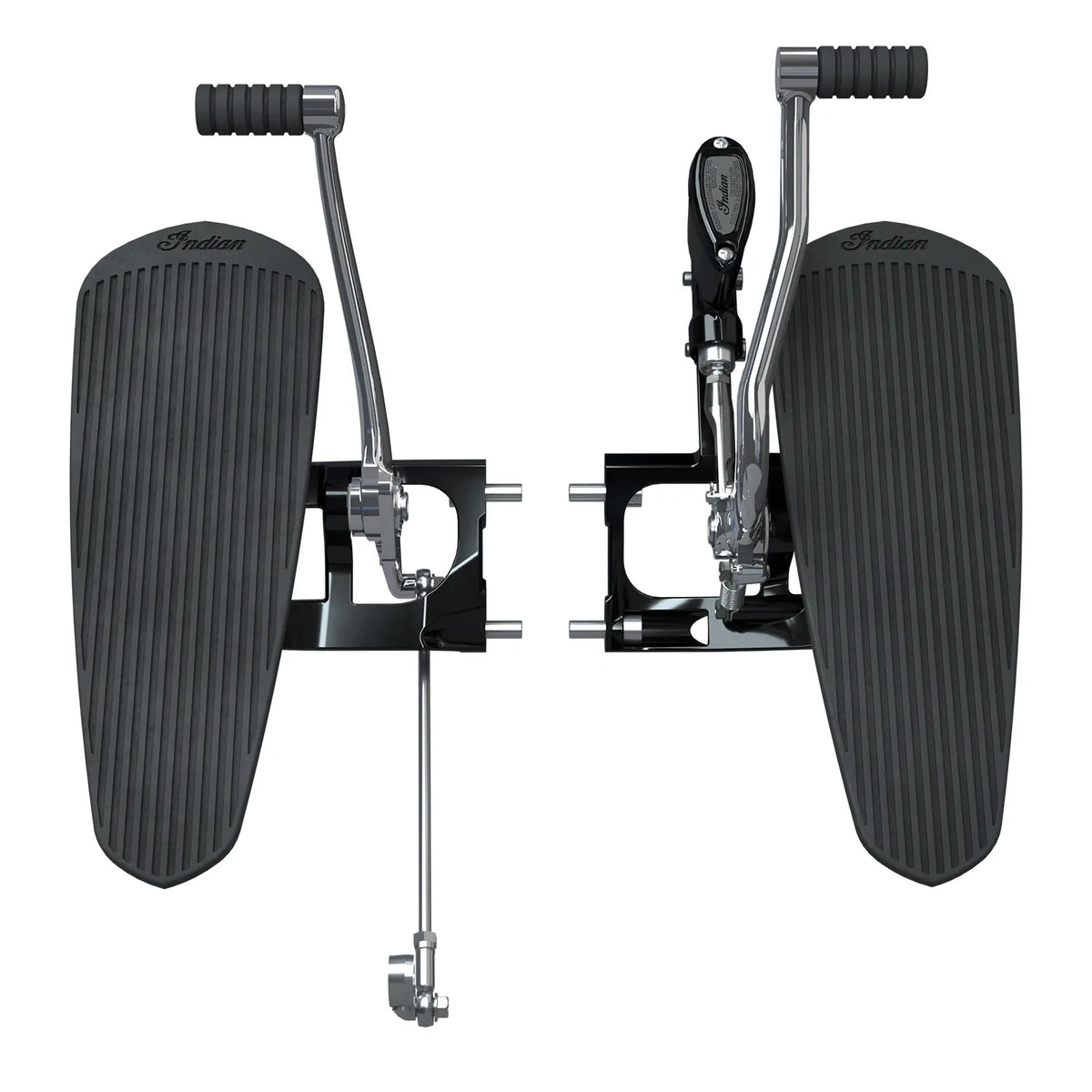 Indian Motorcycle Forward Foot Controls with Floorboards for Chief -  Cruiser Black