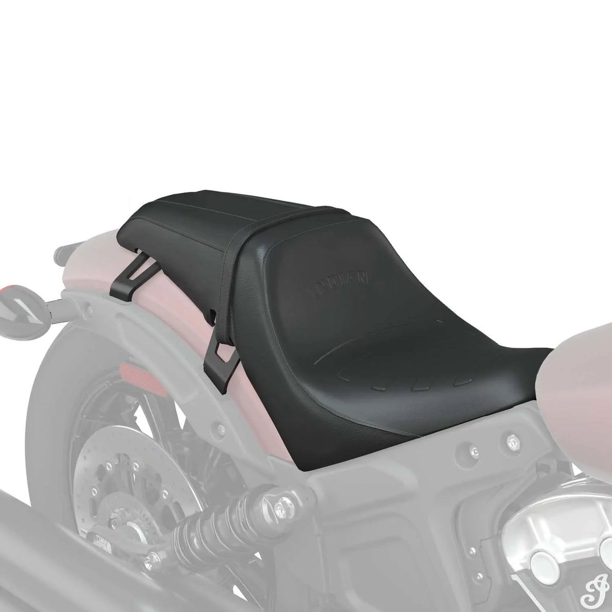 Indian Motorcycle Syndicate Seat for 2018-2023 Scout - Black